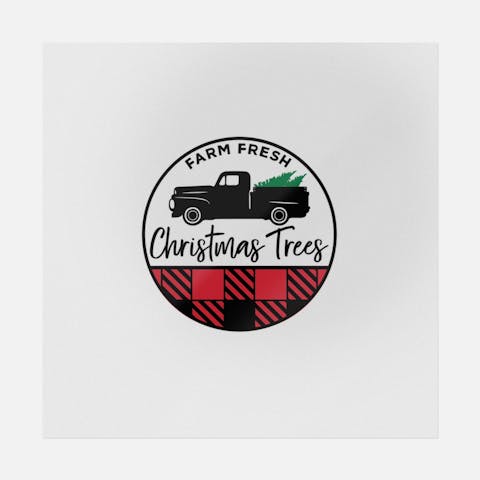 Farm Fresh Christmas Trees - Ninja Transfers