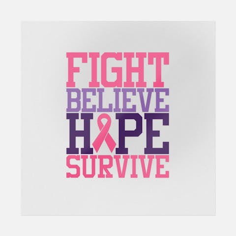 Fight Believe Hope Survive - Ninja Transfers