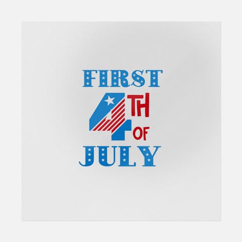 First 4th of July - Ninja Transfers