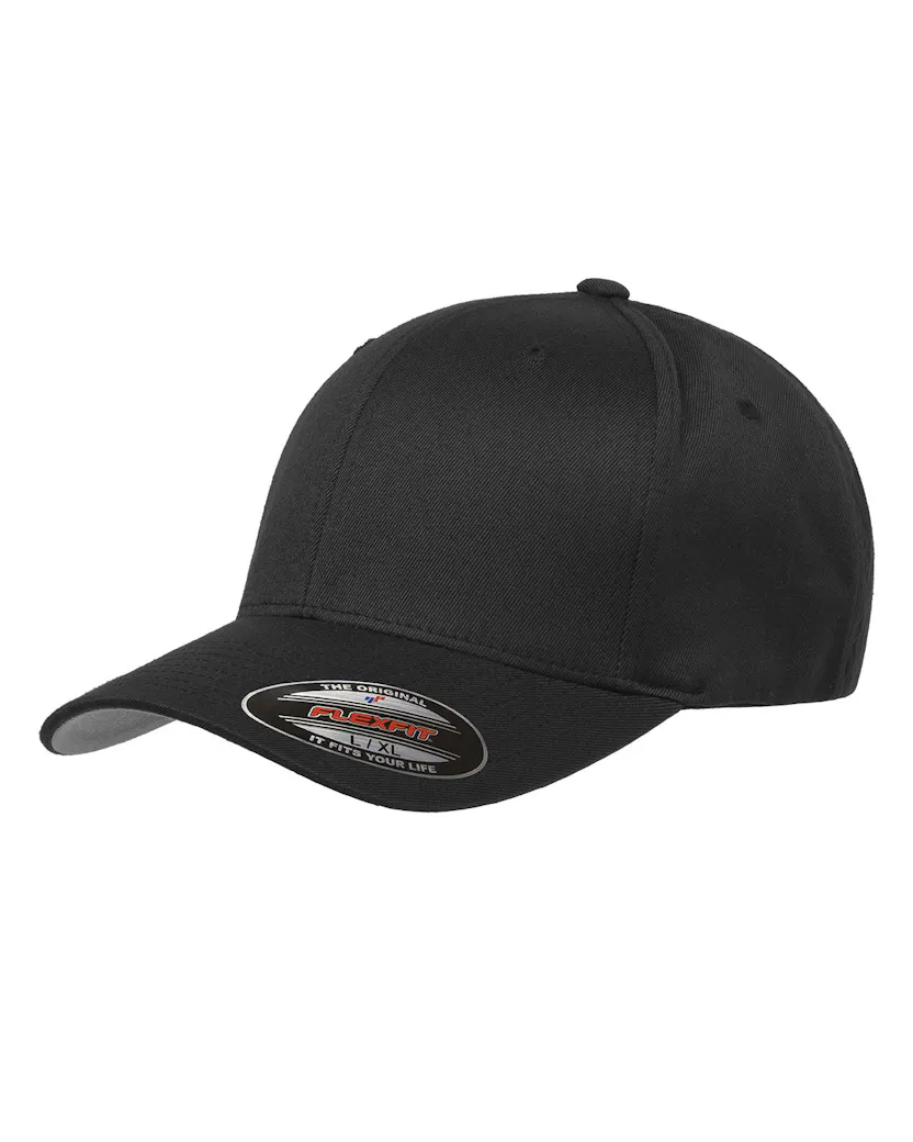 Flexfit 6277 Adult Wooly 6 - Panel Cap - Ninja Transfers
