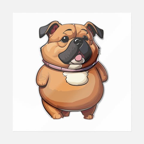 Fluffy Dog - Ninja Transfers