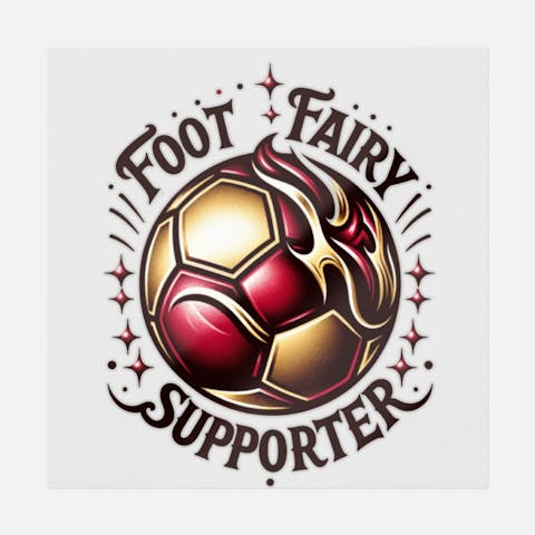 Foot Fairy Supporter Tattoo - Ninja Transfers