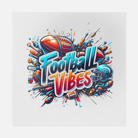 Football Vibes Handwritten Style - Ninja Transfers