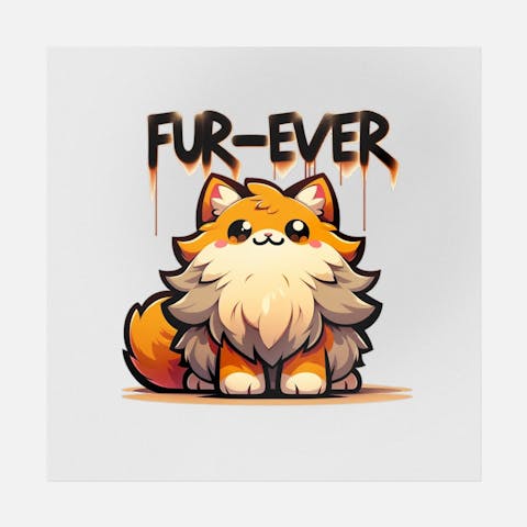 Fur - ever - Ninja Transfers