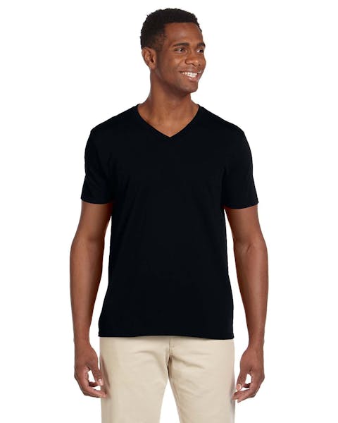 Gildan G64V Adult Softstyle V-Neck T-Shirt