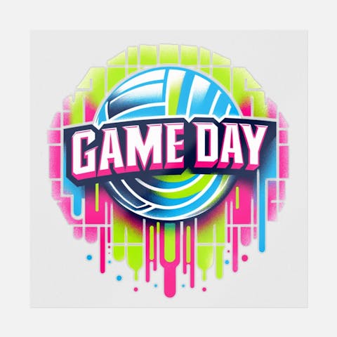 Game Day Stencil - Ninja Transfers