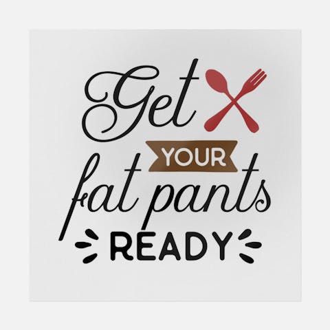 Get Your Fat Pants Ready - Ninja Transfers