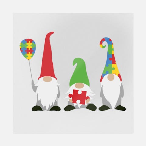 Gnomes Autism - Ninja Transfers