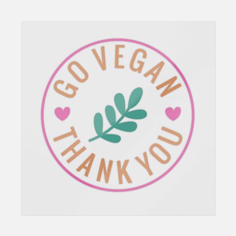 Go Vegan - Ninja Transfers