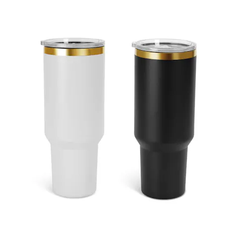 40oz Rainbow Plated Tumbler