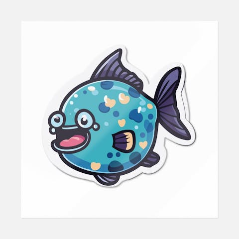 Google Eyed Fish - Ninja Transfers