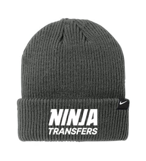 Ninja Text Nike Beanie