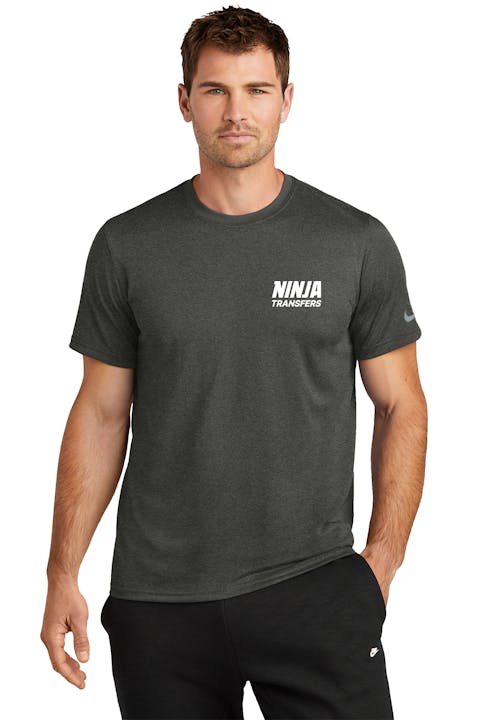 Ninja Text 100% Polyester Nike T-Shirt