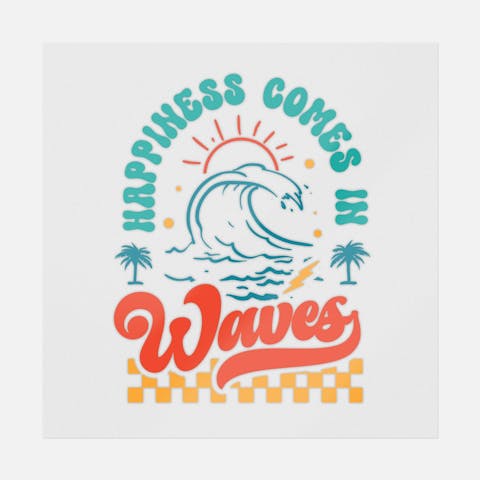 Happiness Comes In Waves - Ninja Transfers