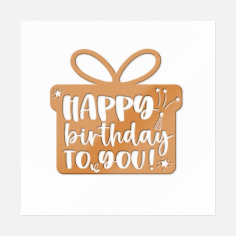 Happy Birthday To You In Present - Ninja Transfers