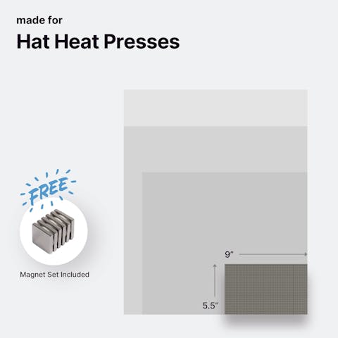 Hat Press Silicone Protector - Ninja Transfers