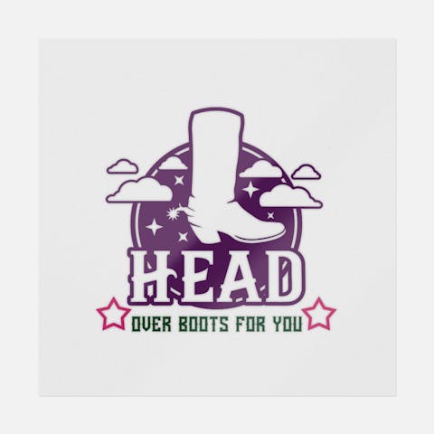 Head Over Boots For You - Ninja Transfers
