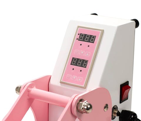 HPN CraftPro 15" x 15" Clamshell Heat Press : Pink