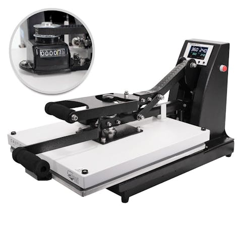 Heat Press Nation Signature PRO 16" x 20" Auto - Open Heat Press with SurePressure - Ninja Transfers