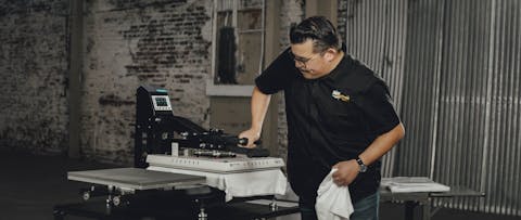 Heat Press Nation Signature Series 16 x 20 Double Station Auto - Open Heat Press - Ninja Transfers