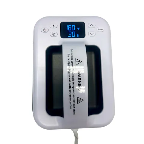 Portable Mini Heat Press with 7" x 5" Heating Plate