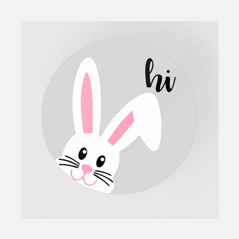 Hi Bunny - Ninja Transfers