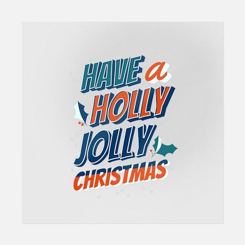 Holly Jolly Christmas - Ninja Transfers