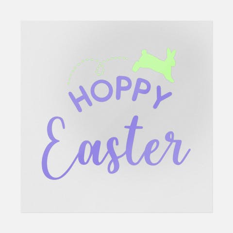 Hoppy Easter Purple - Ninja Transfers