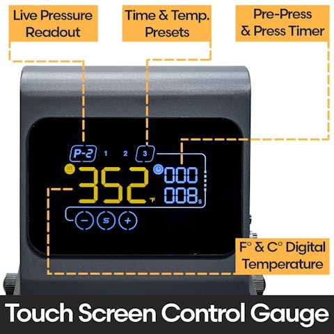 HPN TrueSpec 16" x 20" Auto-Open Hybrid Heat Press