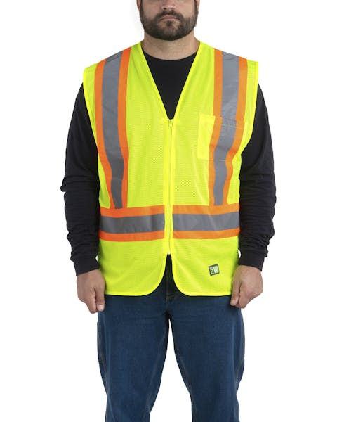 Berne HVV046 Adult Hi-Vis Class 2 Multi-Color Vest