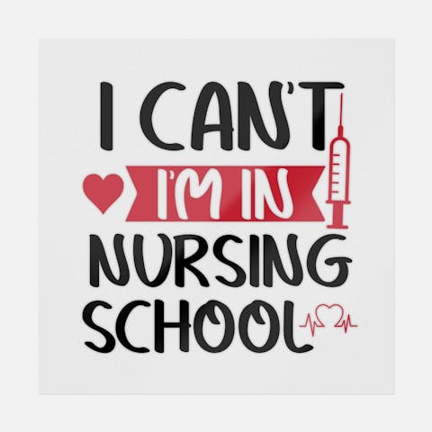 I Can't I'm In Nursing School - Ninja Transfers