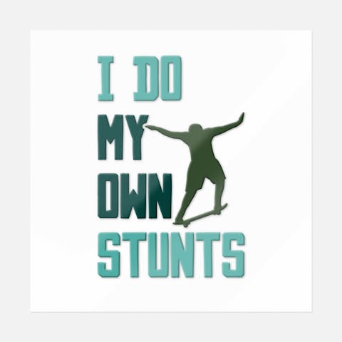 I Do My Own Stunts - Ninja Transfers