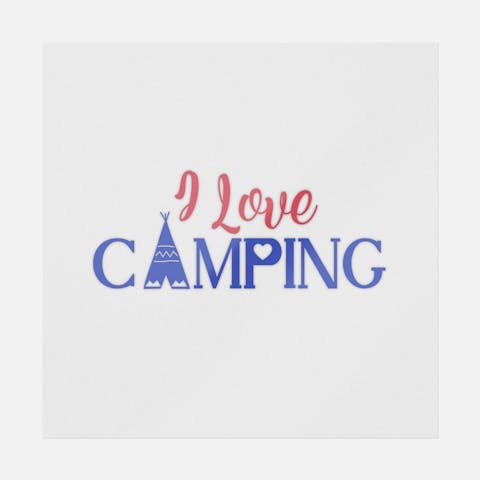 I Love Camping - Ninja Transfers