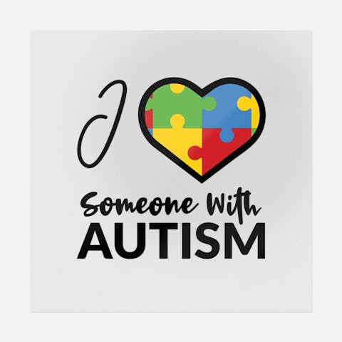 I Love Someone With Autism - Ninja Transfers