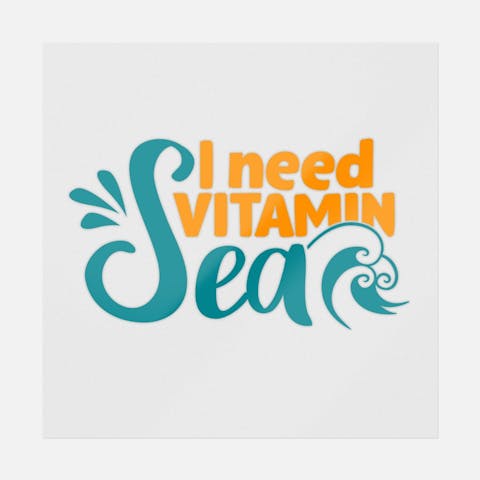 I Need Vitamin Sea - Ninja Transfers