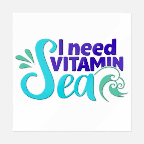 I Need Vitamin Sea - Ninja Transfers