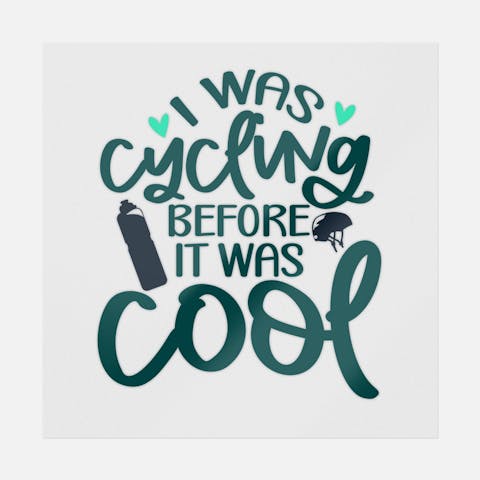 I Was Cycling Before It Was Cool - Ninja Transfers