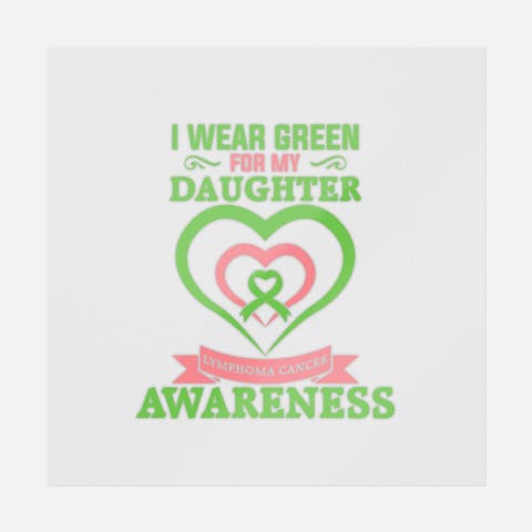I Wear Green For My Daughter - Ninja Transfers