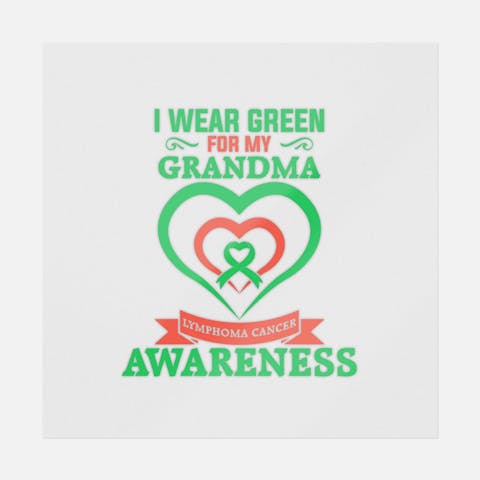 I Wear Green For My Grandma - Ninja Transfers