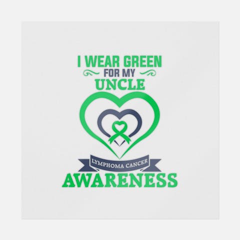 I Wear Green For My Uncle - Ninja Transfers
