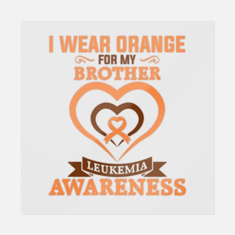 I Wear Orange For My Brother - Ninja Transfers