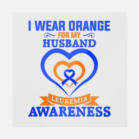 I Wear Orange For My Husband - Ninja Transfers