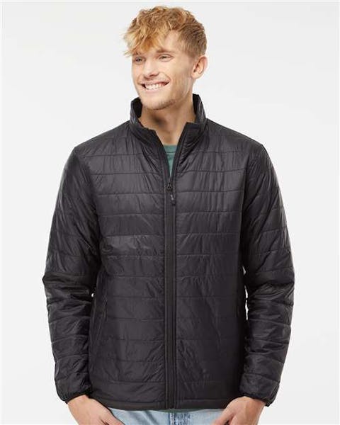 Independent Trading Co. EXP100PFZ Puffer Jacket - Ninja Transfers