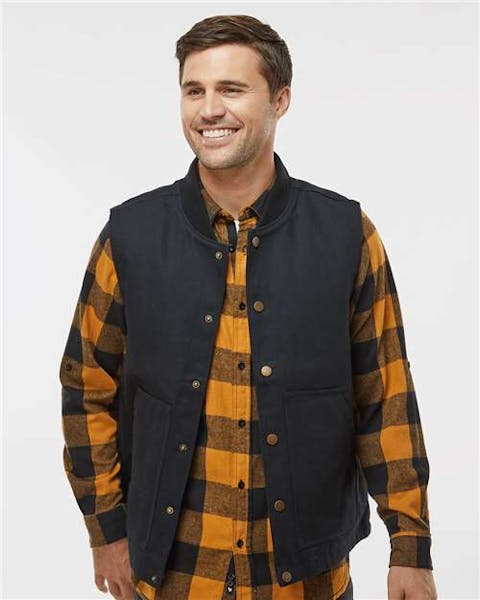 Independent Trading Co. EXP560V Insulated Canvas Workwear Vest - Ninja Transfers
