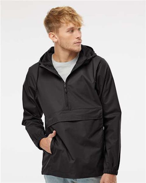 Independent Trading Co. EXP94NAW Nylon Anorak - Ninja Transfers