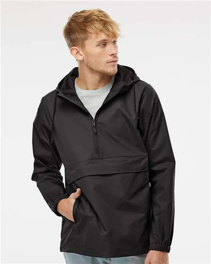 Independent Trading Co. EXP94NAW Nylon Anorak - Ninja Transfers