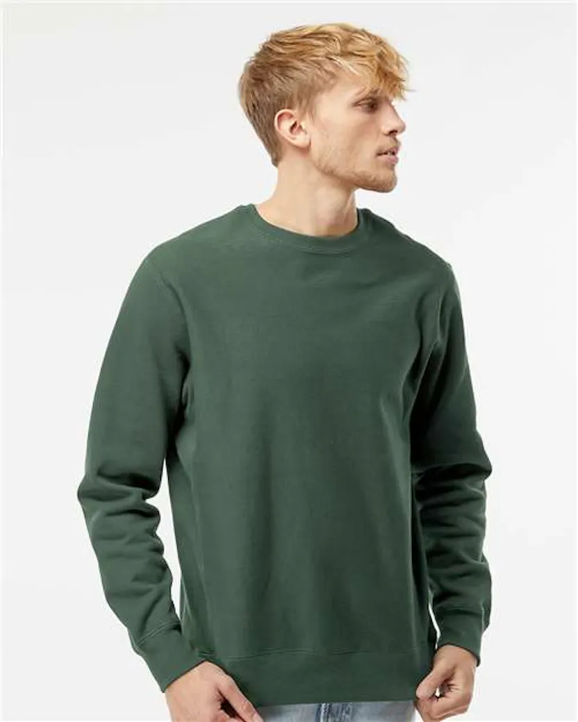 Independent Trading Co. IND5000C Legend - Premium Heavyweight Cross - Grain Crewneck Sweatshirt - Ninja Transfers