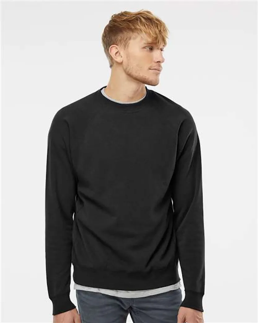 Independent Trading Co. PRM30SBC Special Blend Crewneck Raglan Sweatshirt - Ninja Transfers