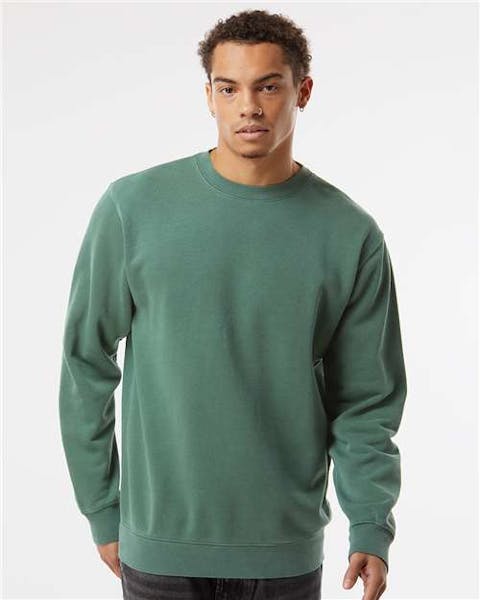 Independent Trading Co. PRM3500 Midweight Pigment - Dyed Crewneck Sweatshirt - Ninja Transfers