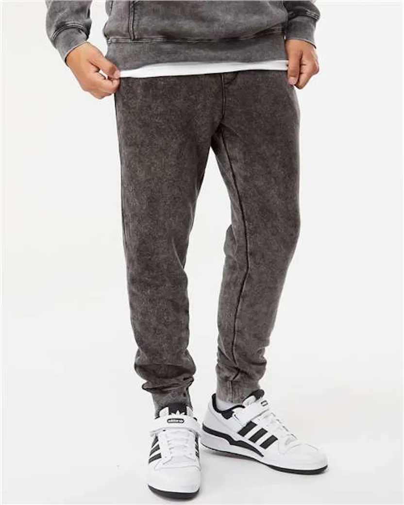 Independent Trading Co. PRM50PTMW Mineral Wash Fleece Pants - Ninja Transfers